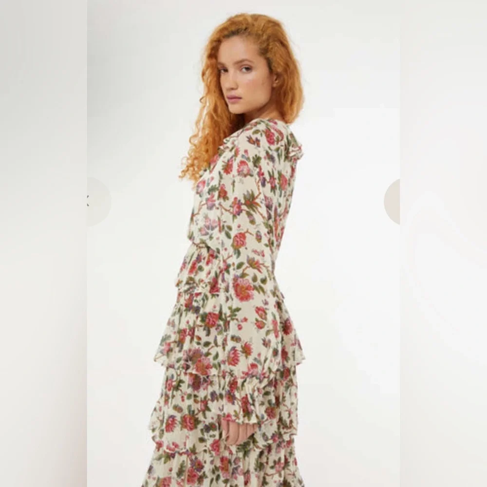 Rhode Susanna maxi dress Floral Tiered Ruffle Maxi Dress - Picture 5 of 5